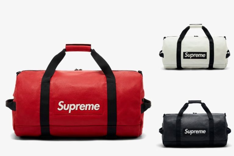 supreme x nike duffel bag