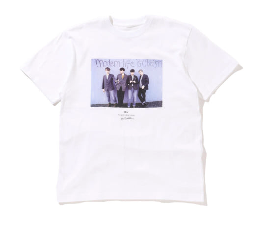 Kevin Cummins × BEAMS 別注 OASIS & Blur フォト Tシャツ 発売 - 流行