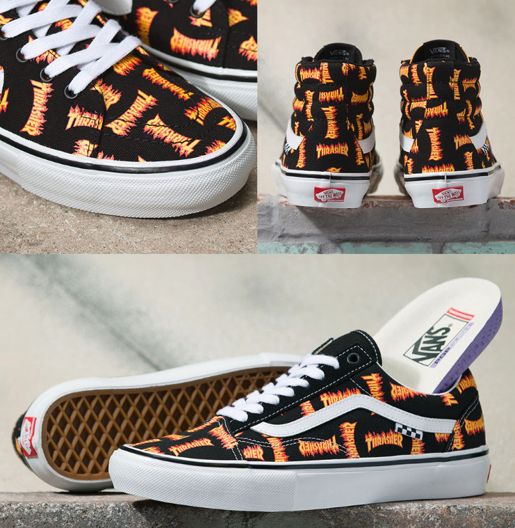 VANS × Thrasher 2022コラボアイテム 発売 - 流行ストリートマガジン