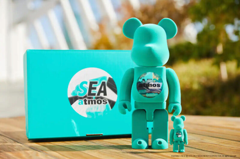 BE@RBRICK atmos ×WIND AND SEA 100％&400